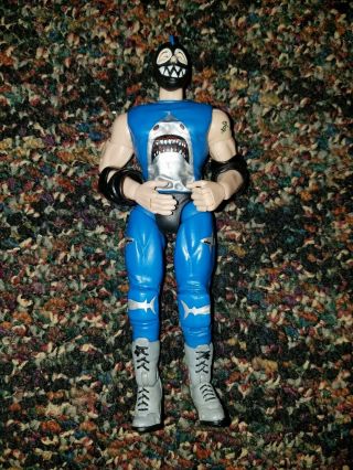 Shark Boy Tna Impact Wrestling Figure 2005 Marvel Toys Sharkboy Masked Wrestler