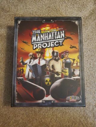 The Manhattan Project Board War Game 13,  2 - 5 Players - Never Played