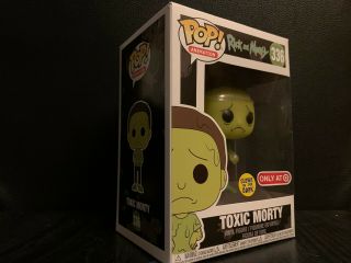 Funko Rick And Morty Toxic Morty 336 Glow In The Dark Target Exclusive
