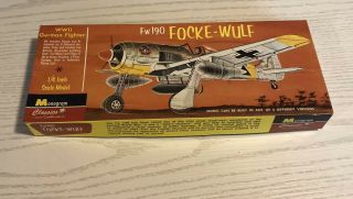 Monogram Classics 1/48 Focke - Wulf Fw190 Model Kit