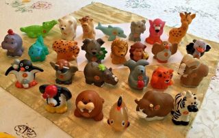Fisher Price Little People A - Z Learning Zoo Letter Animal Figures Complete Set
