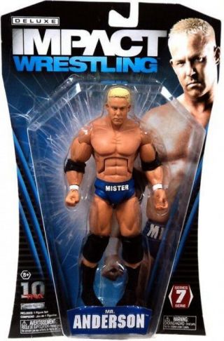 Tna Wrestling Deluxe Impact Series 7 Mr.  Anderson Action Figure