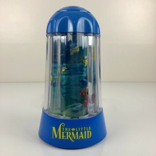 Vintage Disney Ariel Little Mermaid Motion Lamp Rabbit Tanaka Collector