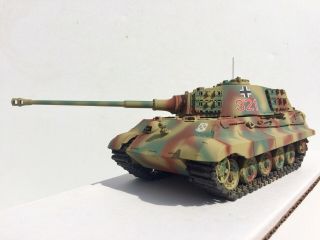 Gaso.  Line Solido King Tiger Konigstiger Tank Museum Quality Panzer Char 1/50