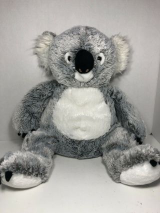 Toys R Us Koala Bear Plush 18 " Stuffed Animal Toy Gray White Soft