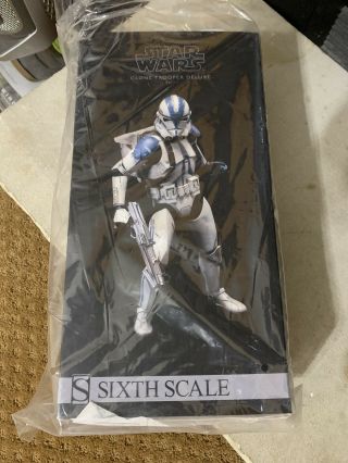 Sideshow 1:6th Star Wars Clone Trooper Deluxe: 501st Legion