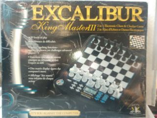 Excalibur King Master Iii Electronic Chess Game