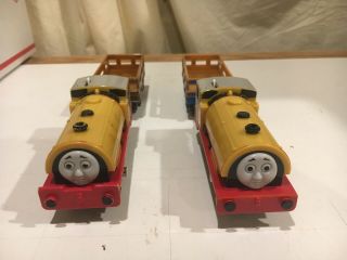 Motorized Ben And Bill With Wagons For Thomas And Friends Trackmaster