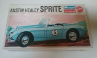 Austin - Healey Sprit 1/32 Monogram Model Kit " Bugeye " 6707