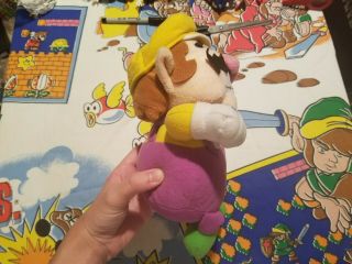 RARE 2003 Sanei Mario Party 5 Wario S Plush Nintendo Toy Doll Japan Import 2