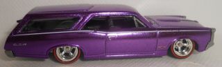 Hot Wheels Classics Series 66 Pontiac Gto Wagon Purple With Rubber Tires 2009