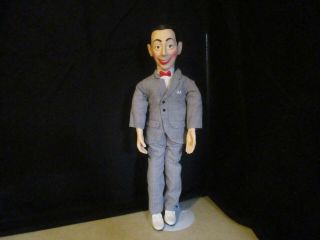 Vintage Pee Wee Herman Talking Doll 1987 Matchbox 18” Head To Toe