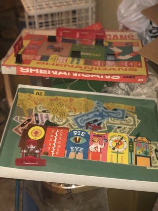 Vintage Milton Bradley Shenanigans Carnival Of Fun Game 2
