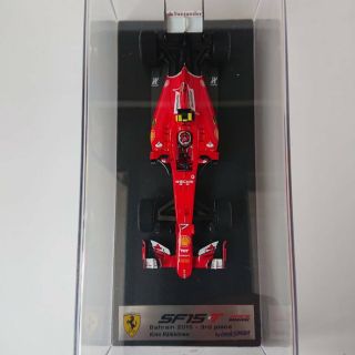 Ferrari SF15T Bahrain GP 2015 3rd place Kimi Raikkonen Look Smart 1/43 Scale 2