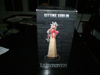Labyrinth Movie Sitting Goblin Statue