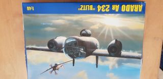 Gomix Brand 1/48 Scale Arado Ar 234 Blitz - German Ww2 Jet Bomber