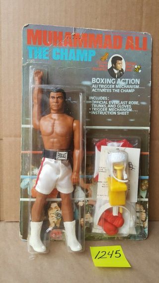 Vintage 1976 Mego Muhammad Ali The Champ Boxing Figure Doll Factory