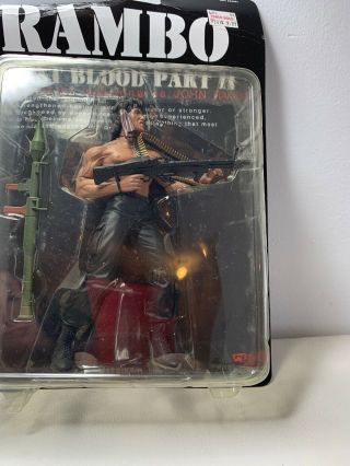 2001 Rambo First Blood Part Ii Action Figure Sylvester Stallone Movie N2toys