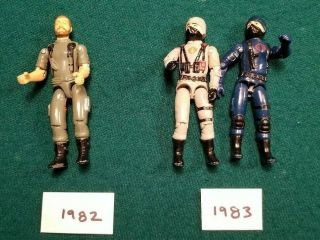 Vintage 1980/90’s Hasbro Gi Joe Cobra Action Figures (45) Some Accessories/parts