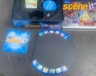 Disney Scene It 2nd Edition - The DVD Game - Tin - COMPLETE Accept For Instruct 2