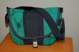 Small 12 " Timbuk2 Messenger Bag Teal/aqua & Blue
