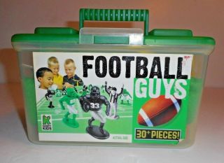Football Guys 2002 Kaskey Kids Complete Game In Case Green & Black
