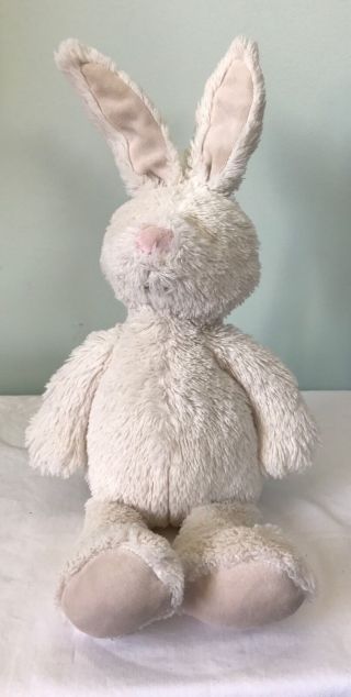Vintage Rabbit Doll Plush Stuffed Bunny White Pottery Barn Kids