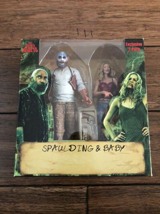 Devil’s Rejects Captain Spaulding & Baby Neca Reel Toys Exclusive 2 Pack