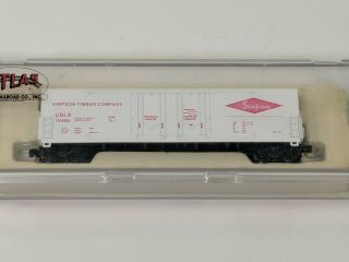The Freight Yard Premiere Editions N Scale Simpson Lumber Boxcar 9901C 2