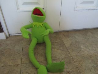 Jim Henson Kermit The Frog Muppets Bendable 18” Plush Frog Eden