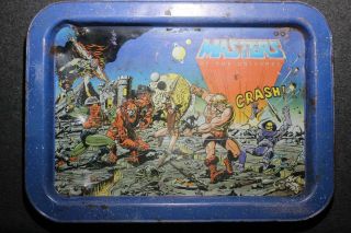 Masters Of The Universe Vintage 1982 Tv Tray He - Man Motu Mattel