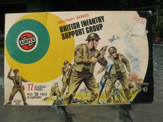 Vintage Airfix 1/32 British Infantry Support Group 51459 - 6