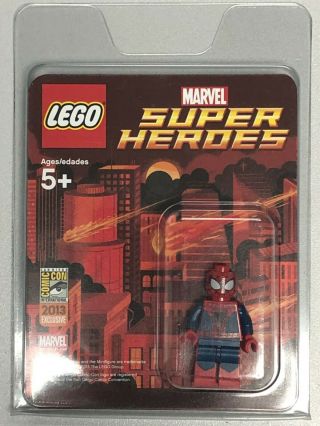 Lego Sdcc 2013 Spiderman Exclusive Dc Superheroes Ultra Rare