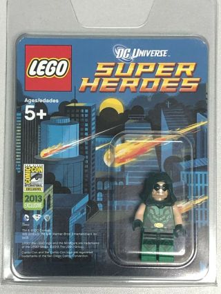 Lego Sdcc 2013 Green Arrow Exclusive Dc Superheroes Ultra Rare
