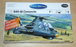 42 - 950 Testors 1/72nd Scale Boeing - Sikorsky Rah - 66 Comanche Plastic Model Kit