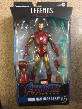 Marvel Legends 6 " Action Figure - Mcu Iron Man Mark Lxxxv - Bro Thor Baf Series