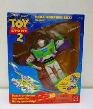 Rare Toy Story 2 Mega Morpher Buzz Lighyear Brand