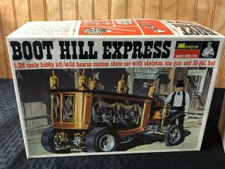 Vintage Monogram Boot Hill Express Show Car 1967 Pc188 1/24 Empty Box Only