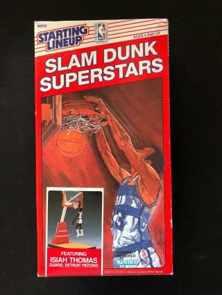 , Starting Lineup Slam Dunk Superstars Isiah Thomas - Detroit Pistons