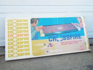 Vintage Crossfire Game 1971 By Ideal Box - P:arts Game