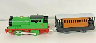 Percy Trackmaster Motorized Engine ‘94 And Passenger Car ‘02 Thomas & Friends 2