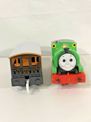 Percy Trackmaster Motorized Engine ‘94 And Passenger Car ‘02 Thomas & Friends 3