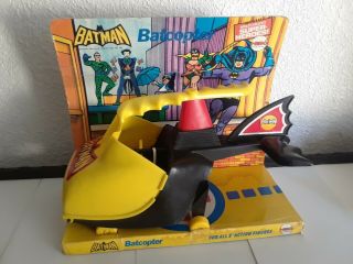 Mego Batcopter Vintage 1974 Batman