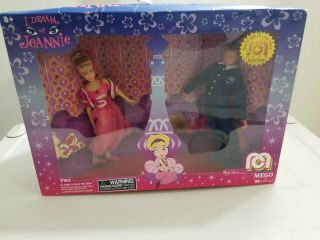 Mego I Dream Of Jeannie,  Mjr.  Nelson 8 Inch Figures Limited Edition Box Dmg