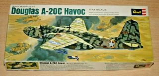 42 - 115 Revell 1/72nd Scale Douglas A - 20c Havoc Plastic Model