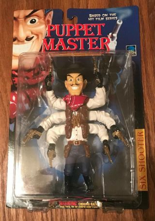Full Moon Six Shooter Gold Puppet Master Action Figure