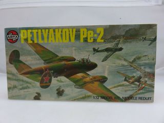 Airfix Petlyakov Pe - 2 1/72 Scale Plastic Model Kit 03034 - 2 Unbuilt