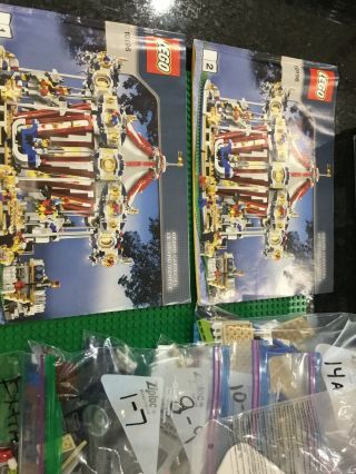 LEGO 10196 Grand Carousel w/ Instruction Books,  stickers,  and Box 2