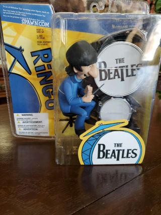The Beatles Ringo Starr 2004 Mcfarlane Cartoon Figure In Package