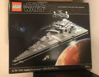 Lego Ucs Star Wars Imperial Star Destroyer 75252 / In Hand /